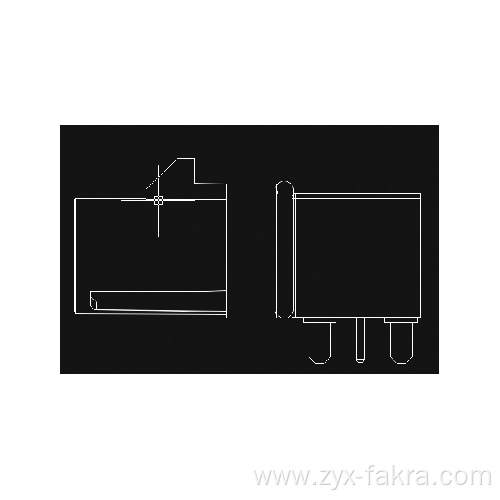 Single Cell Horizontal Board-End Connectors Waterproof